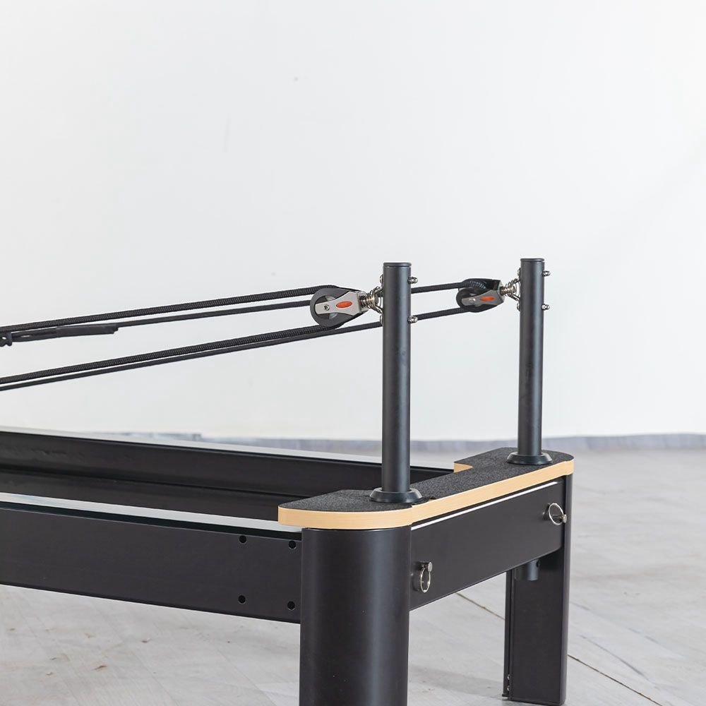 Risers et poulies du reformer Pilates AB04 L'Essentiel